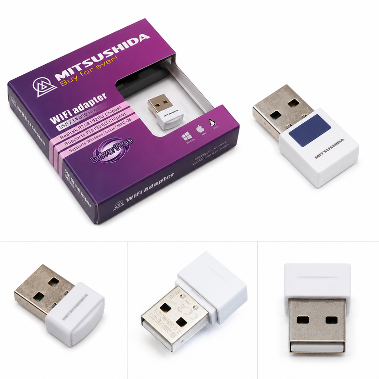 دانگل وایفای USB مدل W134 143 | سرعت 300Mbps | Plug & Play