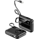 پاوربانک همراه میتسوشیدا مدل KC-HD541 ظرفیت 10000 میلیآمپر ساعت با شارژ سریع PD و توان 66 وات