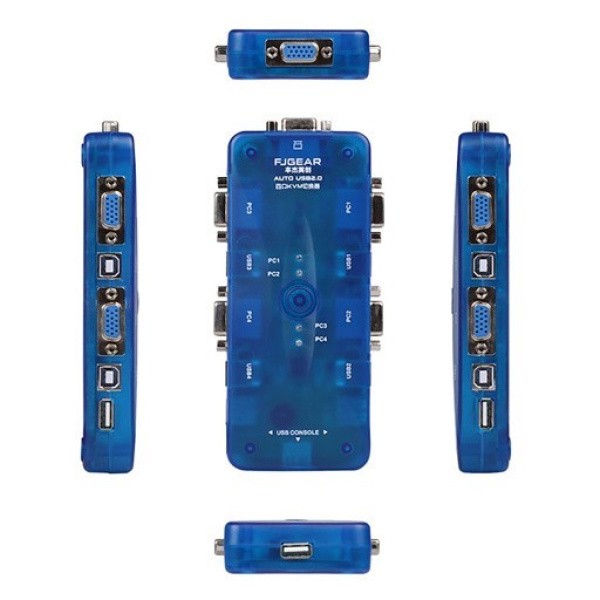 سوئیچ KVM چهار پورت USB پینت مدل Manual Switch