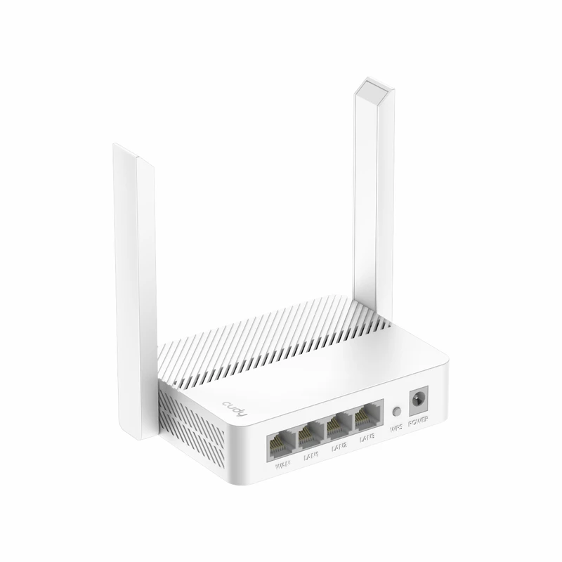 روتر بی‌سیم Cudy با سرعت 300 مگابیت بر ثانیه | 4 پورت LAN و پشتیبانی از VPN