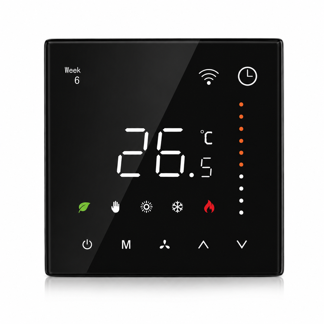 ترموستات هوشمند گرمایش آب و پکیج گاز آرسس مدل ZHT-S01-GA/C