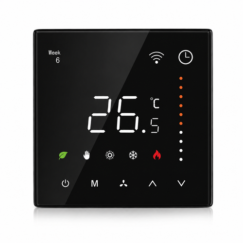 ترموستات هوشمند گرمایش آب و پکیج گاز آرسس مدل ZHT-S01-GA/C