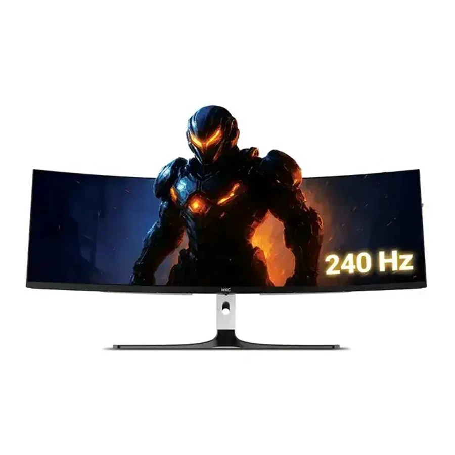مانیتور گیمینگ خمیده 49 اینچ HKC مدل MG49PU2 QD-OLED 240Hz