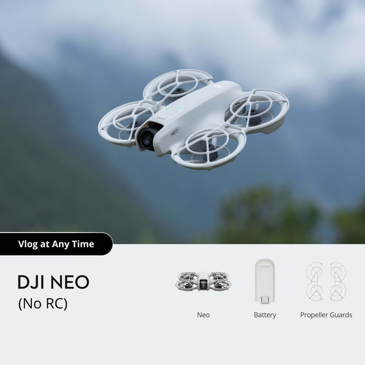 پهپاد DJI Neo بدون کنترل از راه دور
