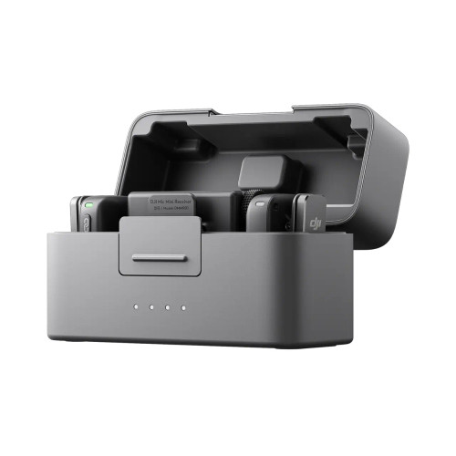 میکروفون بیسیم DJI Mic Mini با دو فرستنده، یک گیرنده و کیف شارژ