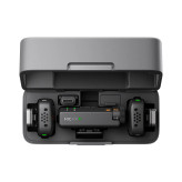 میکروفون بیسیم DJI Mic Mini با دو فرستنده، یک گیرنده و کیف شارژ