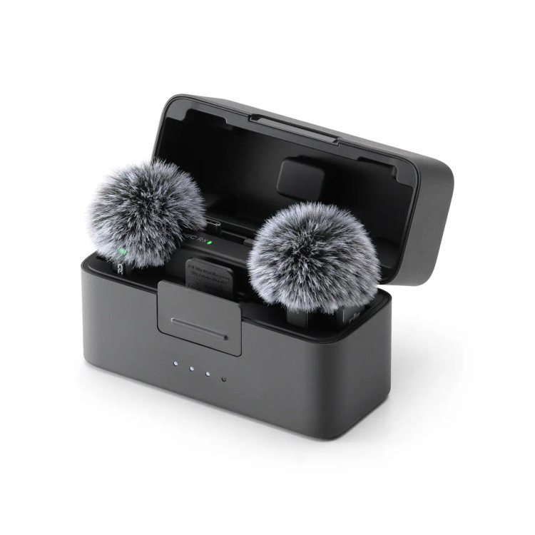 میکروفون بیسیم DJI Mic Mini با دو فرستنده، یک گیرنده و کیف شارژ