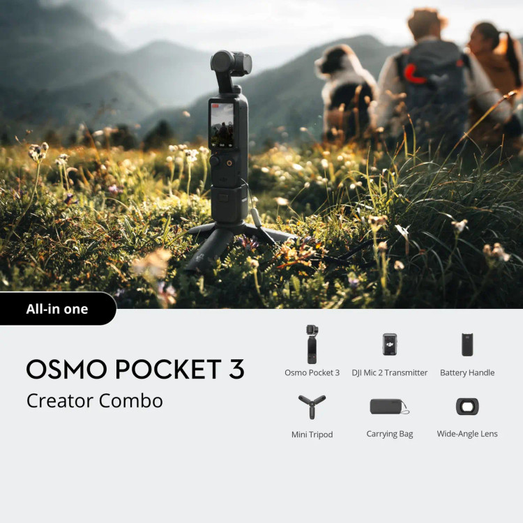 دوربین DJI Osmo Pocket 3 Creator Combo