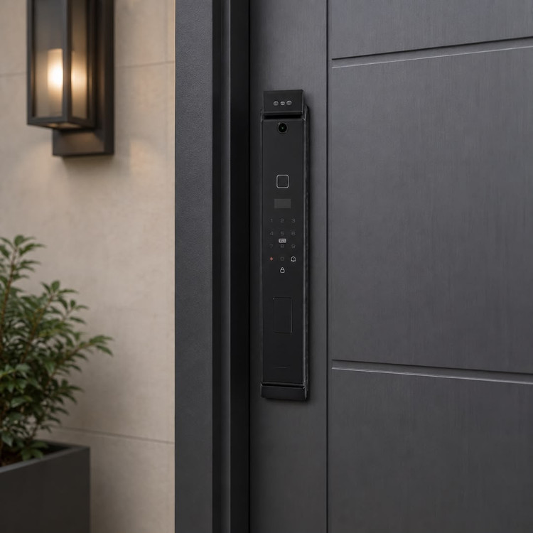 قفل هوشمند HC929 تشخیص چهره سهبعدی، Wi-Fi و Video Intercom