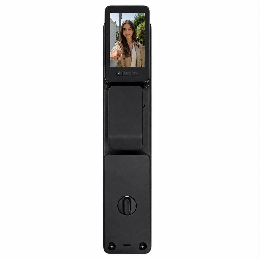 قفل هوشمند HC929 تشخیص چهره سه‌بعدی، Wi-Fi و Video Intercom