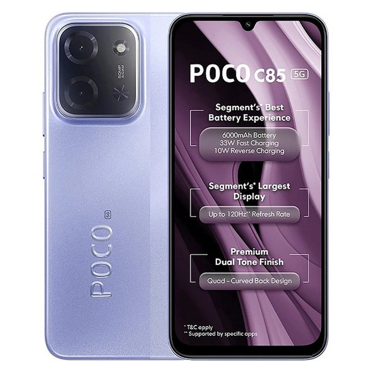 گوشی موبایل شیائومی Poco C85 دو سیمکارت | 256GB حافظه، 8GB رم، گلوبال