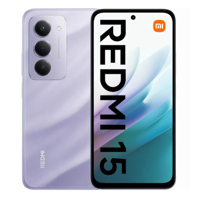 گوشی موبایل شیائومی مدل Redmi 15 4G دو سیم کارت ظرفیت 256 گیگابایت رم 8 گیگابایت - گلوبال - 18 ماه گارانتی و ریجستر شده